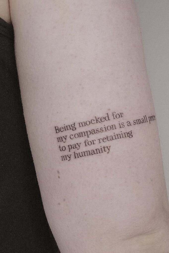 Best Quote Tattoo Ideas For Women Ideasdonuts