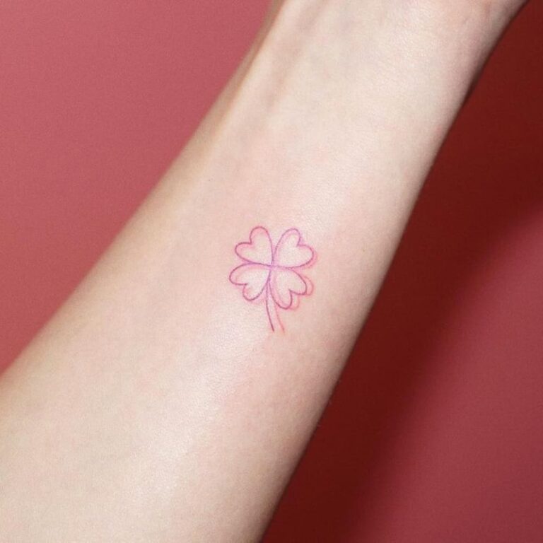 Amazing Four Leaf Clover Tattoo Ideas