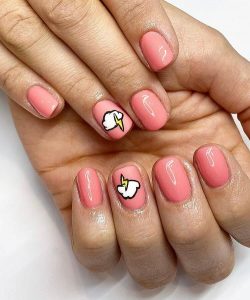 21 Short Summer Gel Nail Ideas 2020 – IdeasDonuts