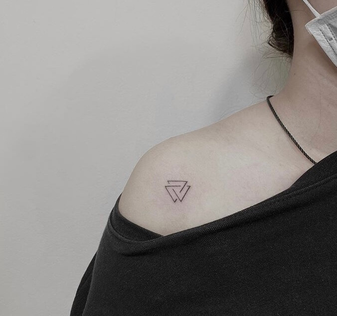 Creative Geometry Small Tattoo Ideas For Women
