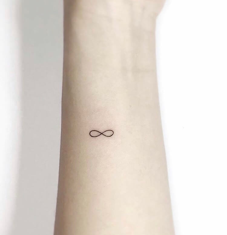 Infinity Symbol Small Tattoo Ideas For Women