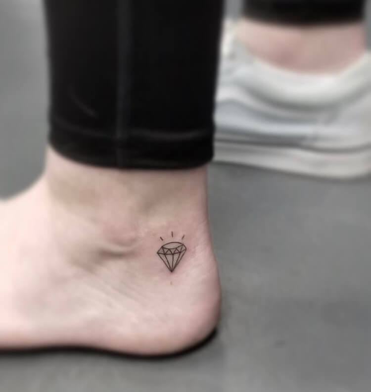 Diamond Small Tattoo Ideas For Women