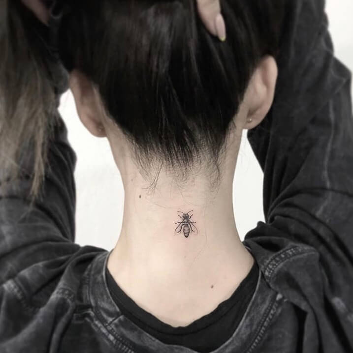 Bee Small Tattoo Ideas For Women