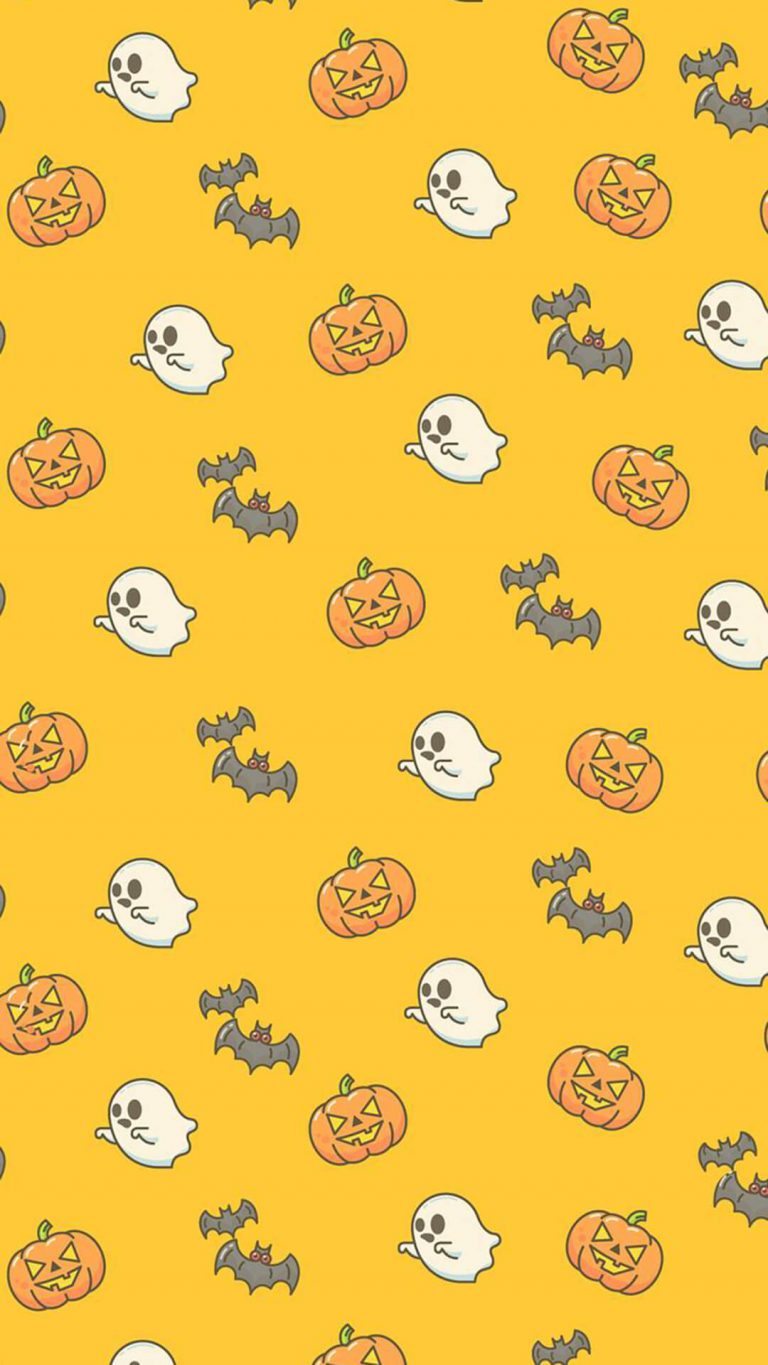 26 Cute Halloween Phone Wallpapers