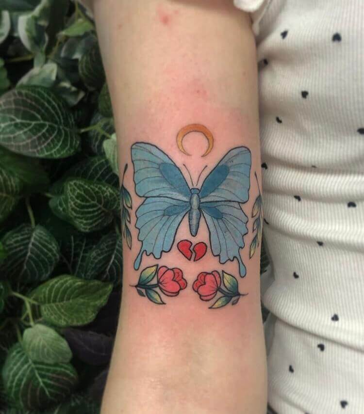 Butterfly tattoo ideas for women