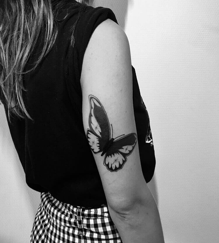 Butterfly tattoo ideas for women