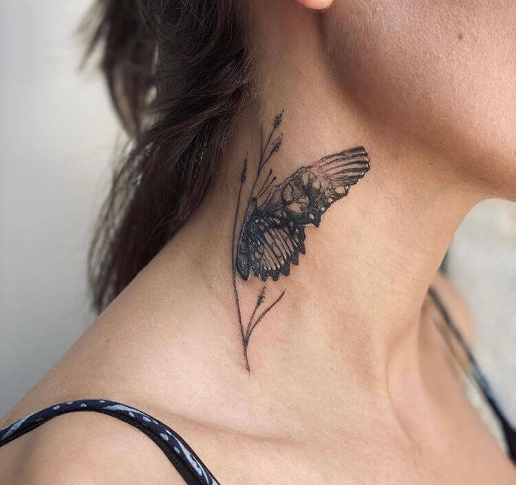 Butterfly tattoo ideas for women