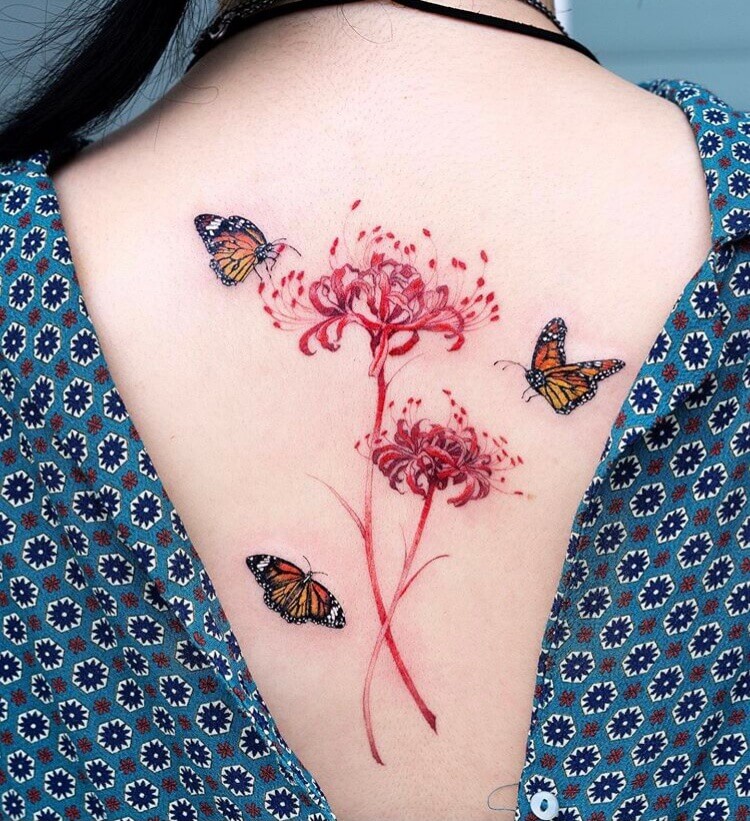 Butterfly tattoo ideas for women