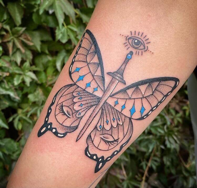 Butterfly tattoo ideas for women