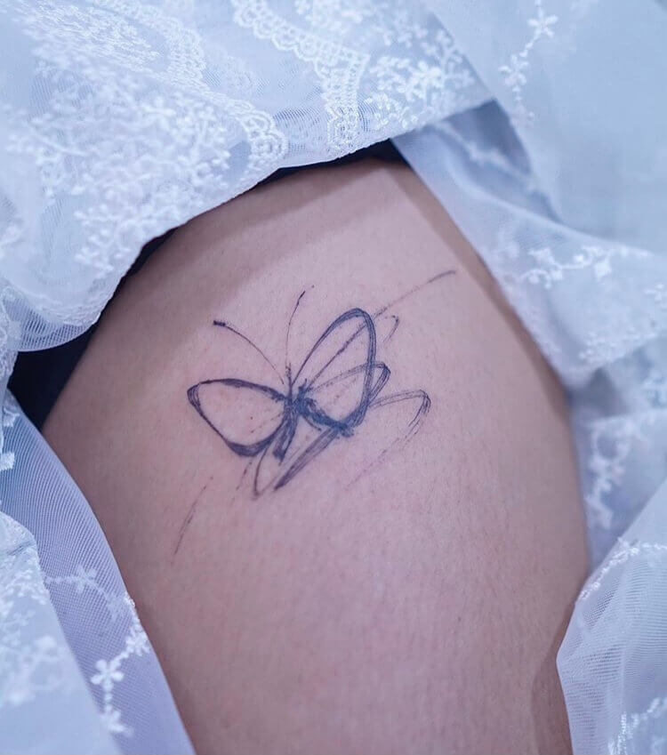 Butterfly tattoo ideas for women