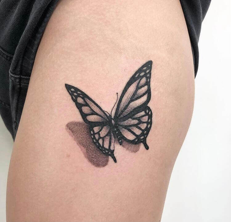 Download 44 Butterfly Tattoo Designs For Lady Simple And Beautiful Ideasdonuts