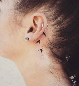 30+ Unique Behind The Ear Tattoo Ideas For Women