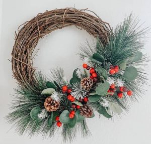 Simple Christmas Wreath Ideas Easy DIY