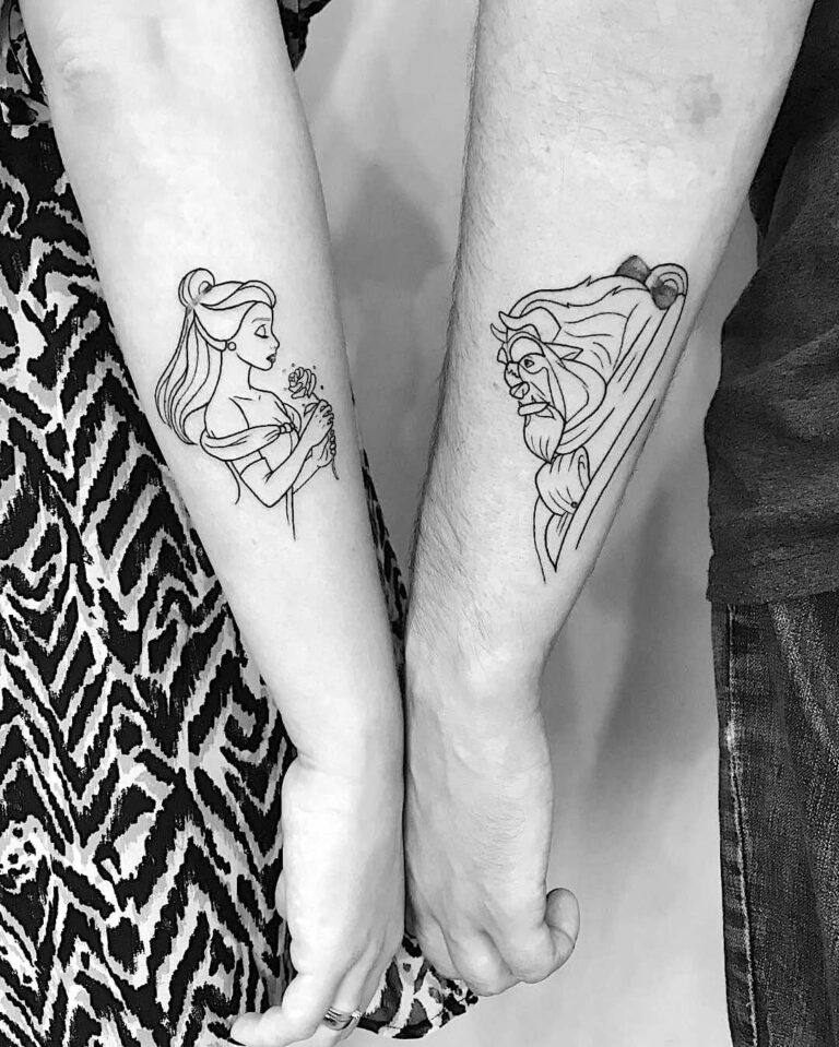 35 Perfect Couple Tattoo Design Ideas