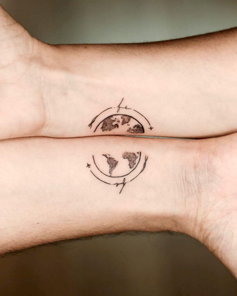 35 Perfect Couple Tattoo Design Ideas