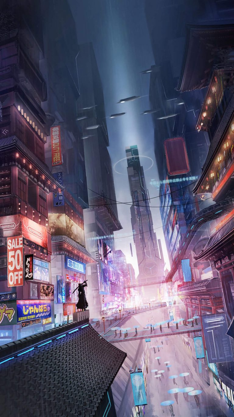 Cyberpunk Art HD Phone Wallpapers