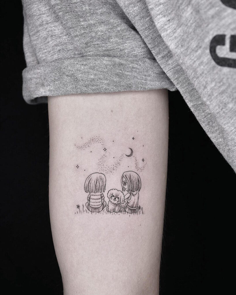 Cute family tattoo