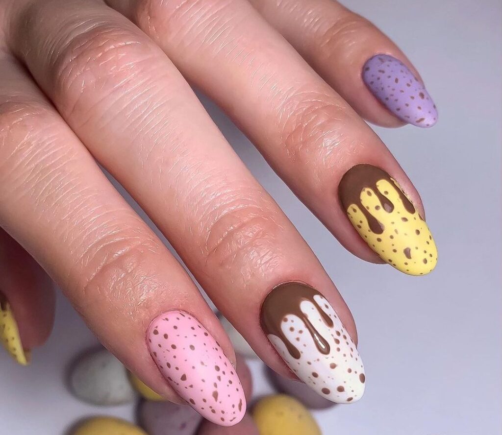 Creative Easter Egg Nails