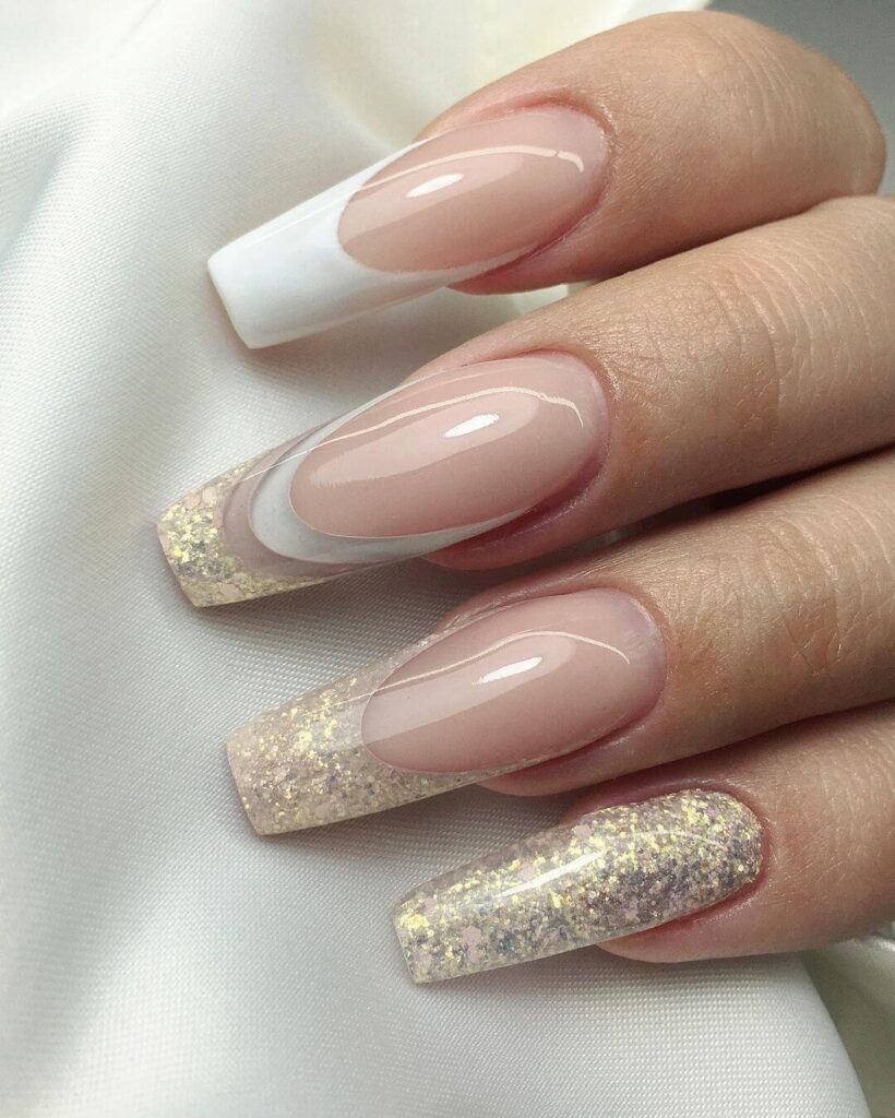 Honey French Nail