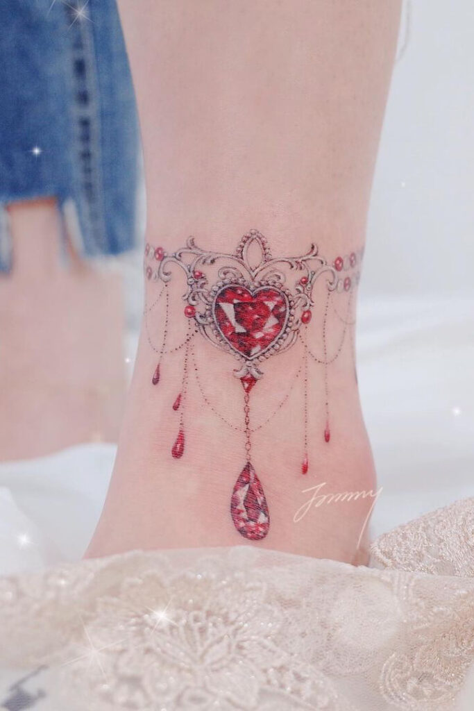 Jewelry Anklet Tattoo