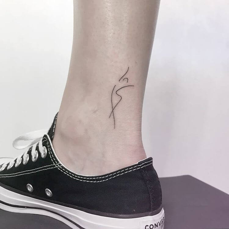 Dancer Ankle Tattoo