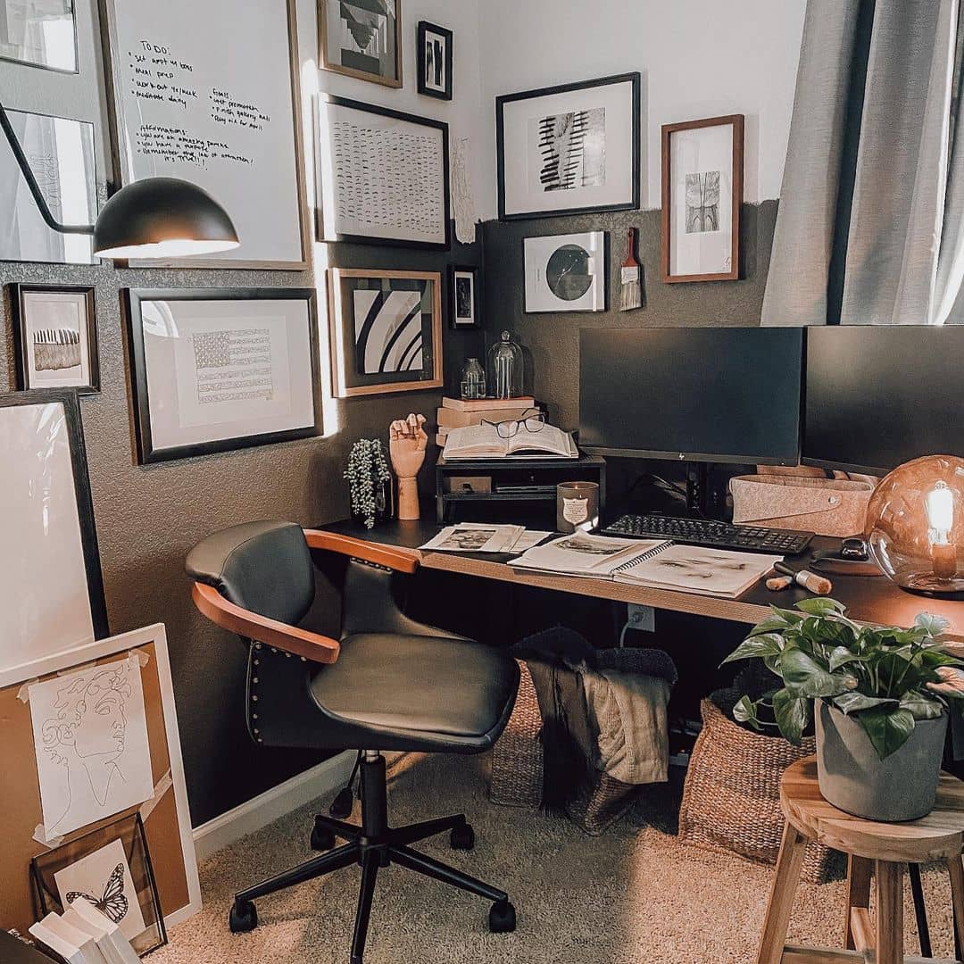 25 Inspiring Decor Ideas For Home Office Walls – IdeasDonuts