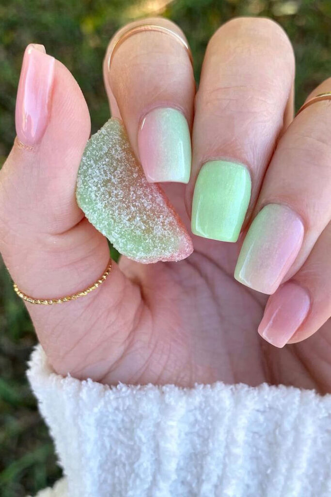 Watermelon Sugar Nails