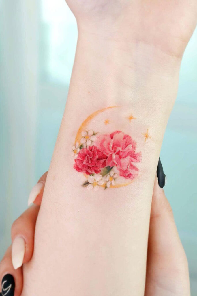 Exquisite wrist tattoos