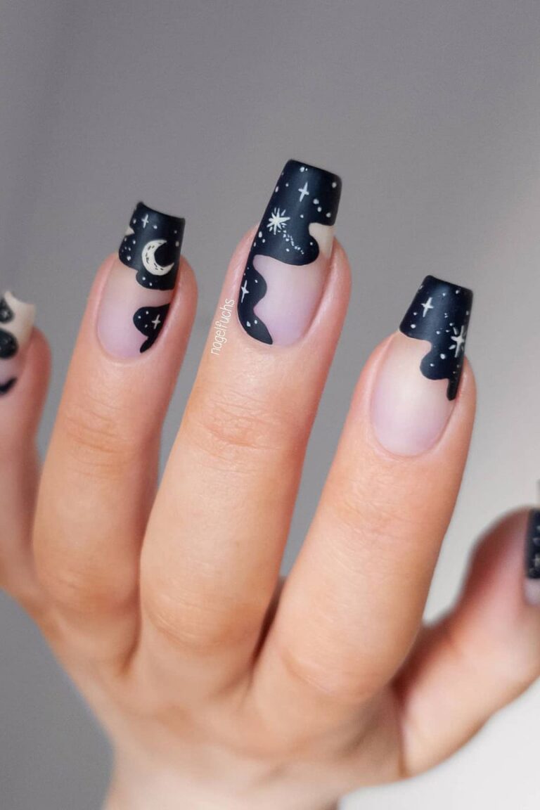 30 Trendy Negative Space Nail Art Ideas