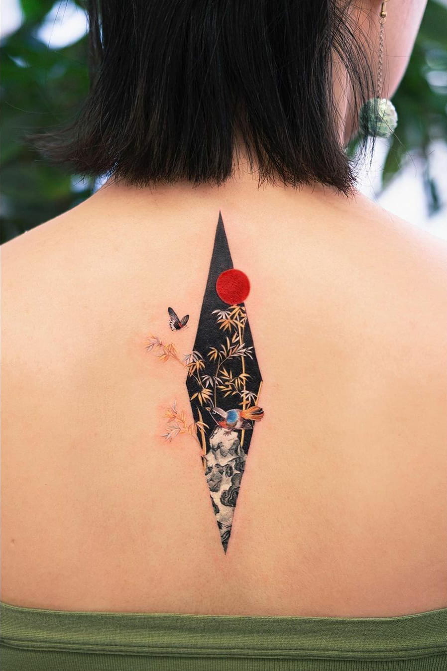 Japanese back tattoo
