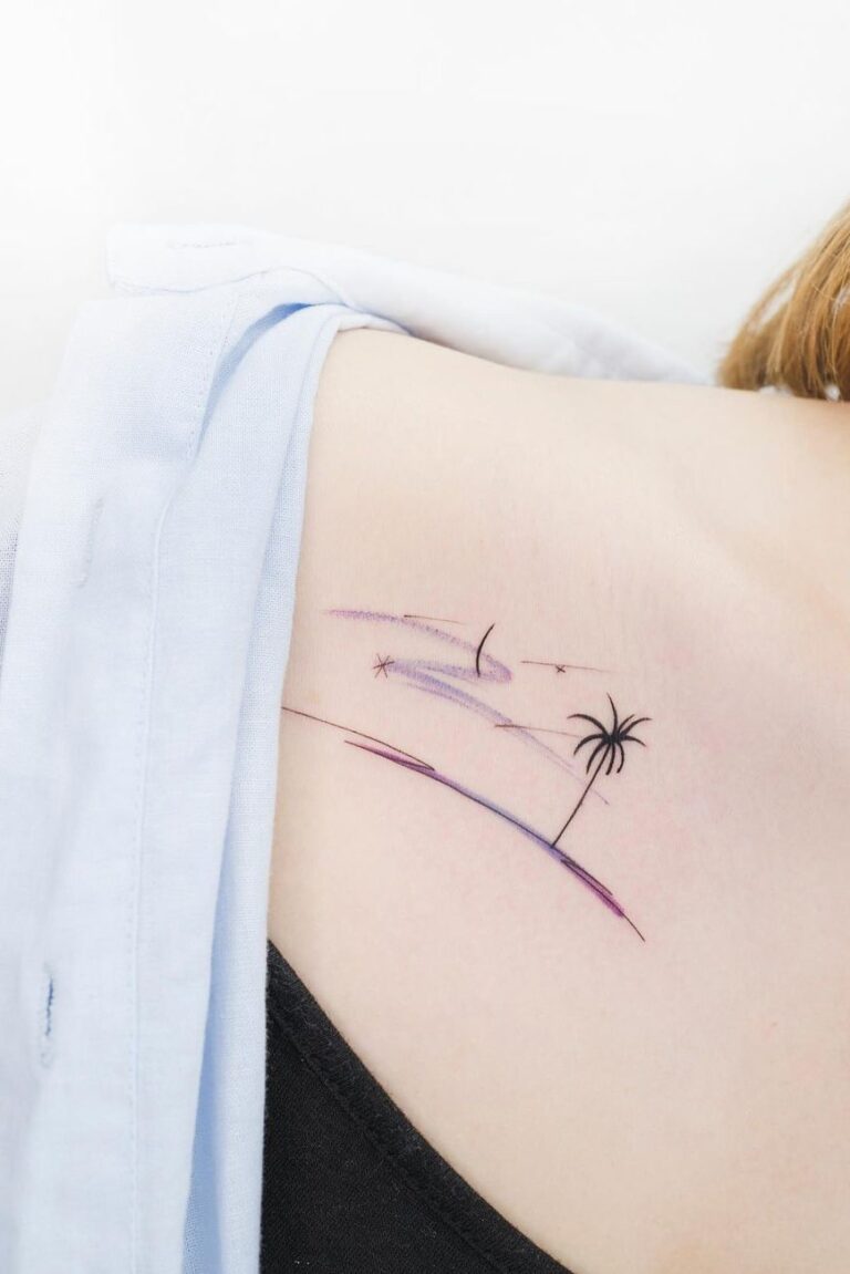 32+ Brilliant Small Colorful Tattoo Ideas