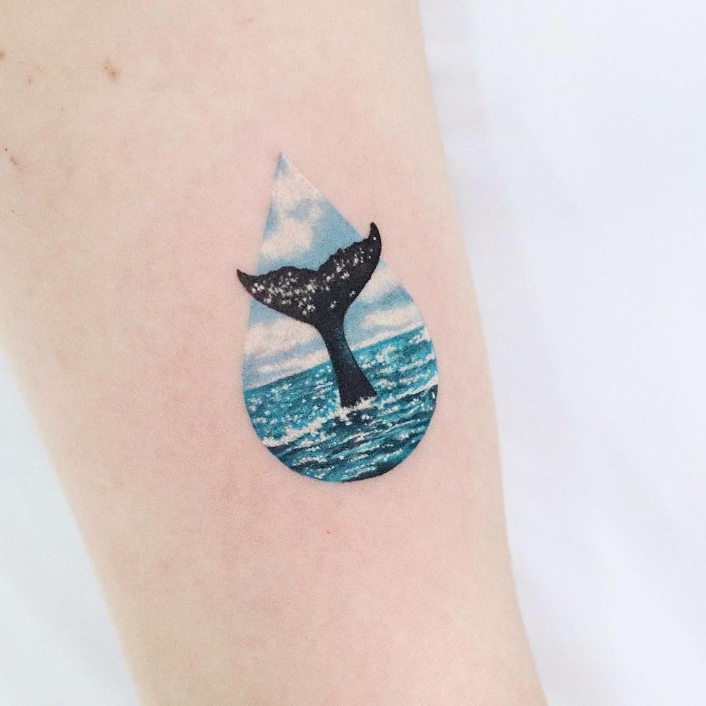 Small colorful tattoos with rich elements