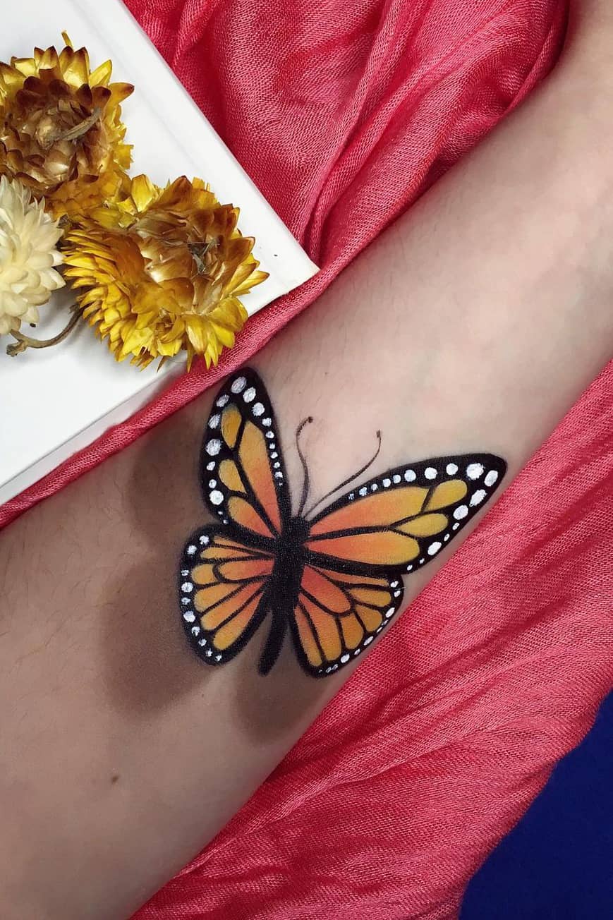 Download 15 Graceful 3d Butterfly Tattoos Ideasdonuts