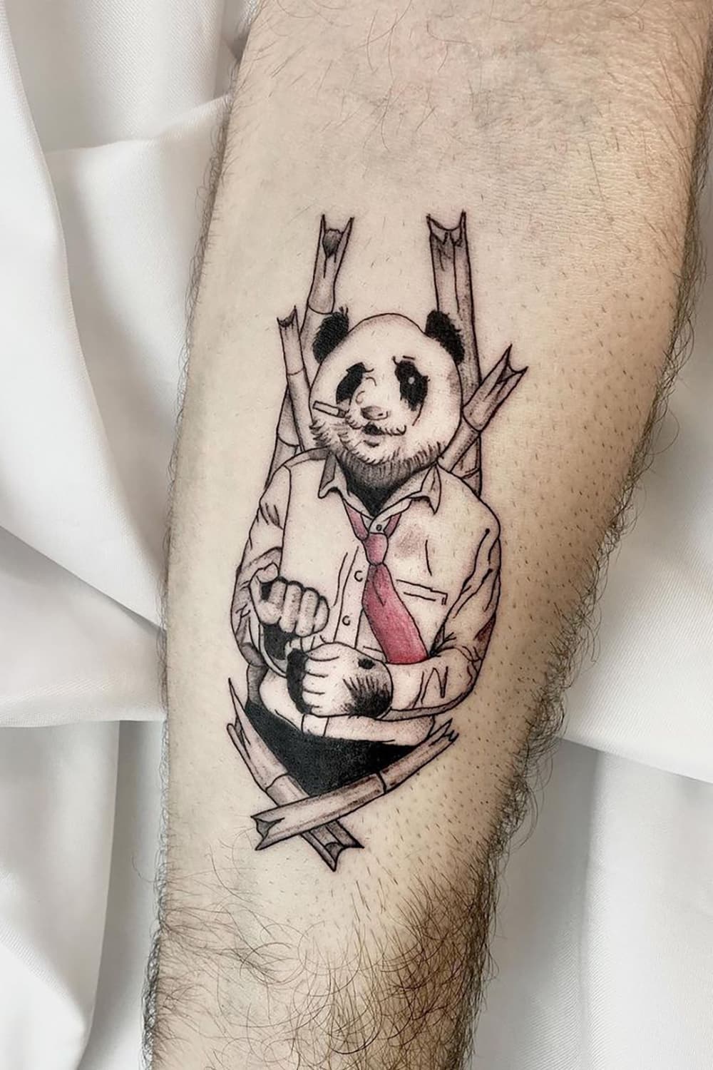 Mr. Panda Tattoo