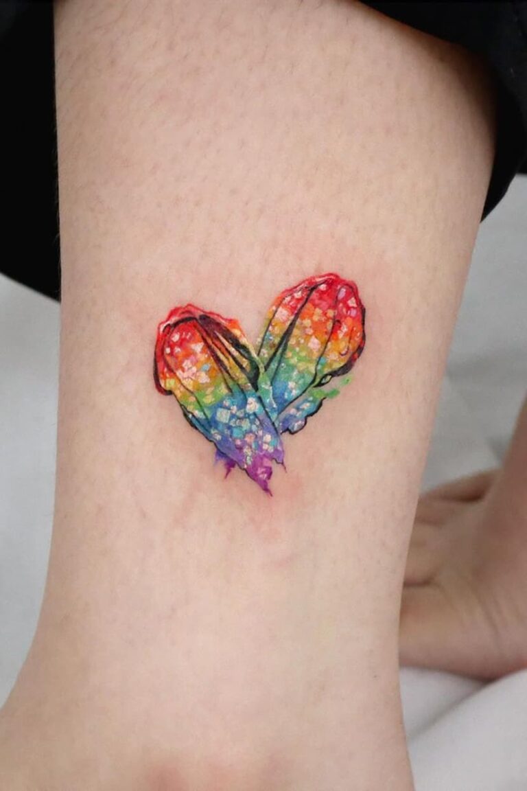 23 Rainbow Tattoo Art Ideas