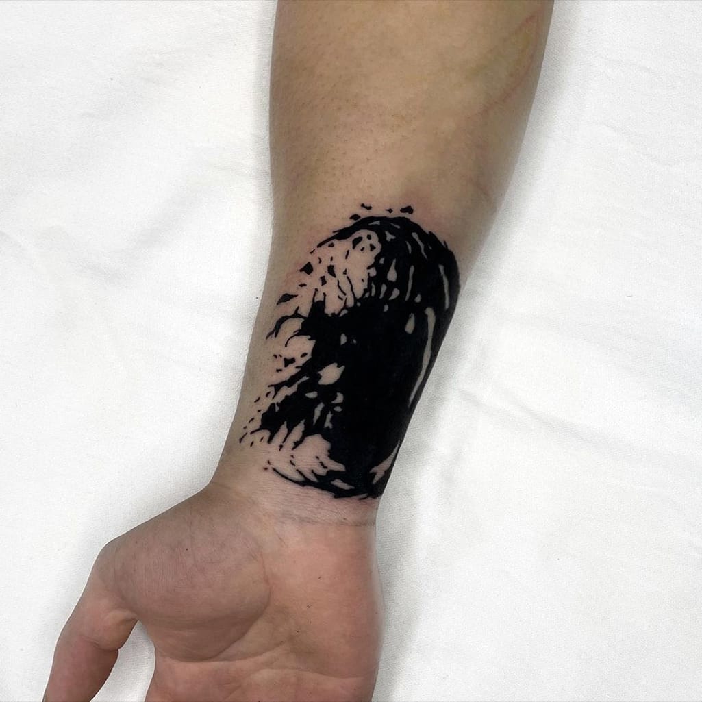 Black Wave Tattoo