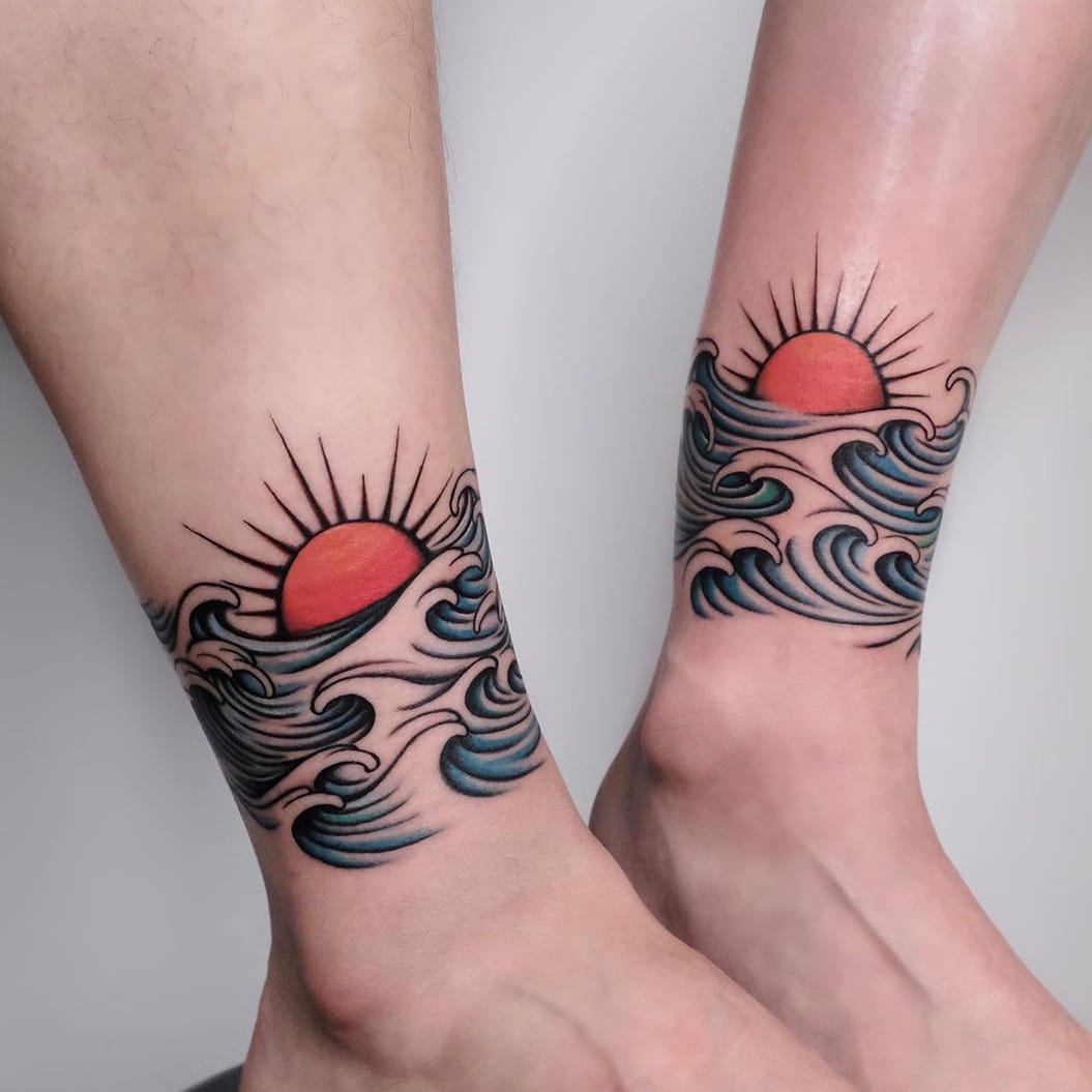 Japanese Wave Tattoo