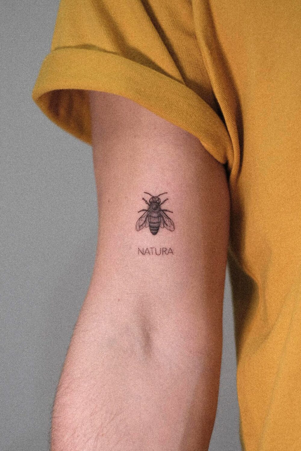 Bee Quote Tattoo-2