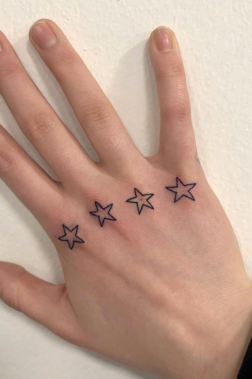 Star Tattoo on Hand