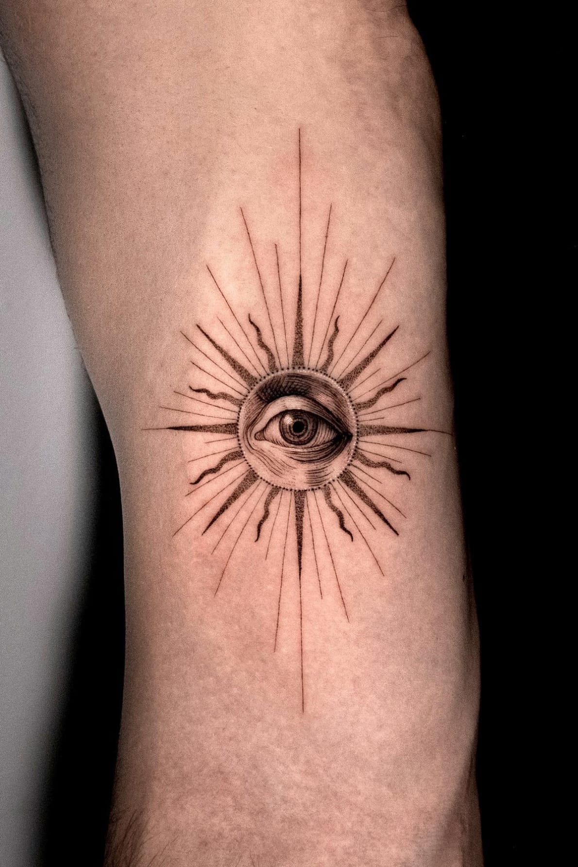 Sun Tattoo For Women