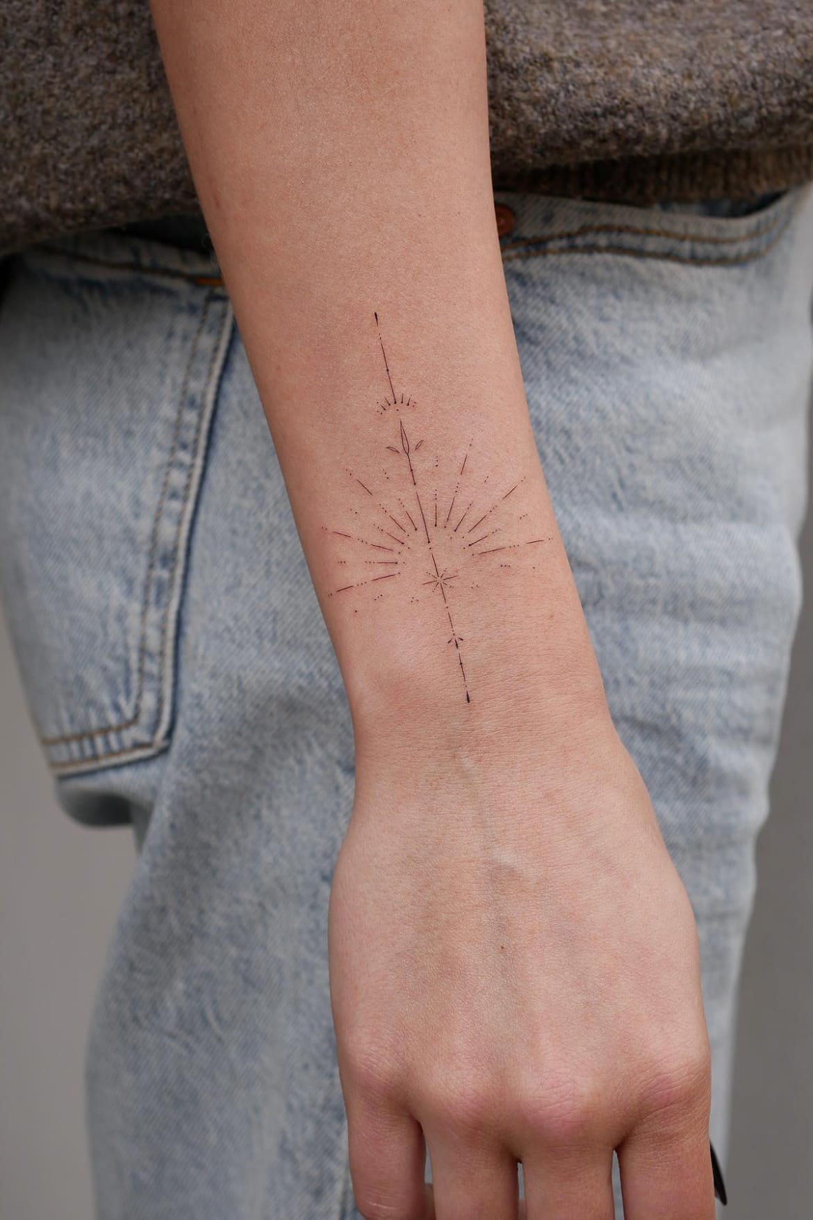 Sun Tattoo For Women