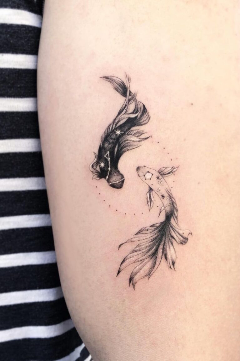 22 Amazing Pisces Tattoo Ideas