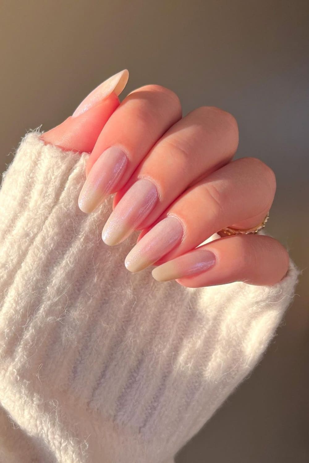 Christmas French Nails