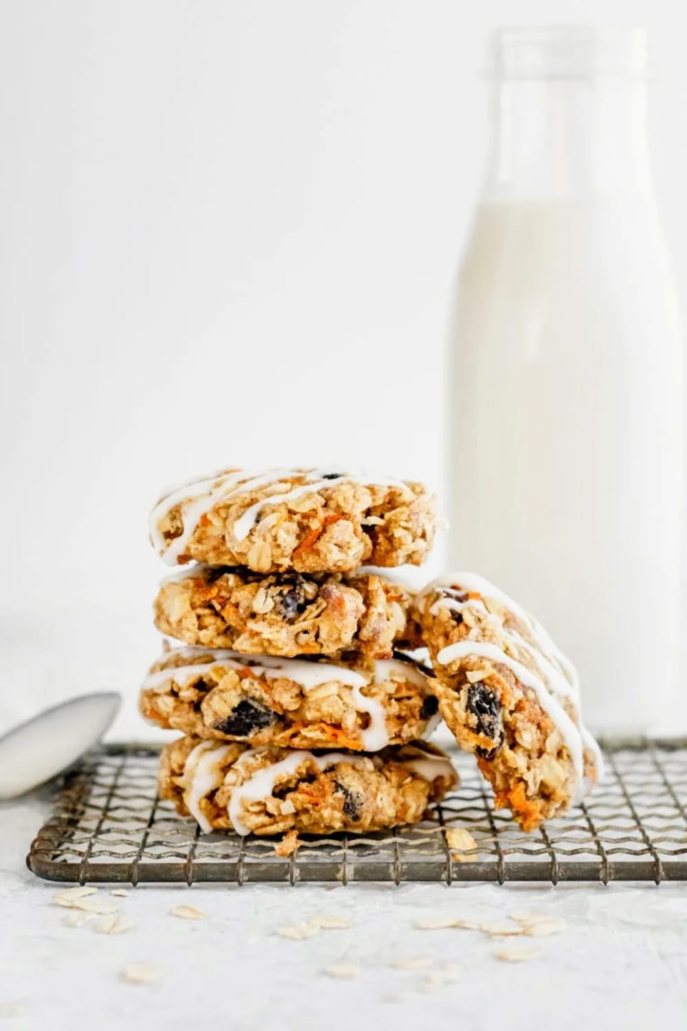 Healthy Carrot Cake Cookies