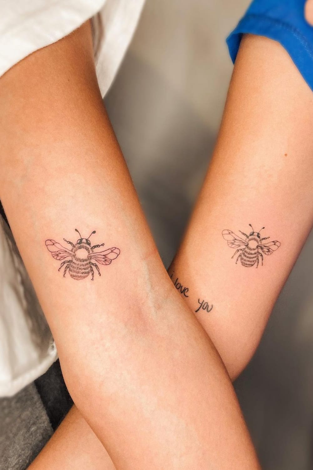 Bee Friendship Tattoo