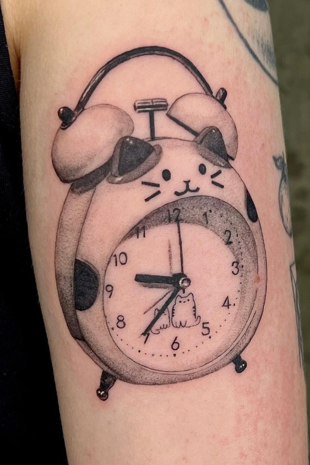 Cute Clock Tattoo