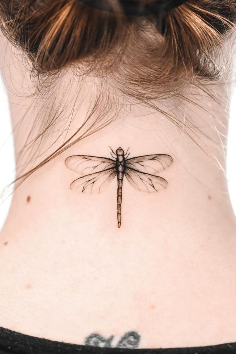 40 Awesome Dragonfly Tattoo Design Ideas