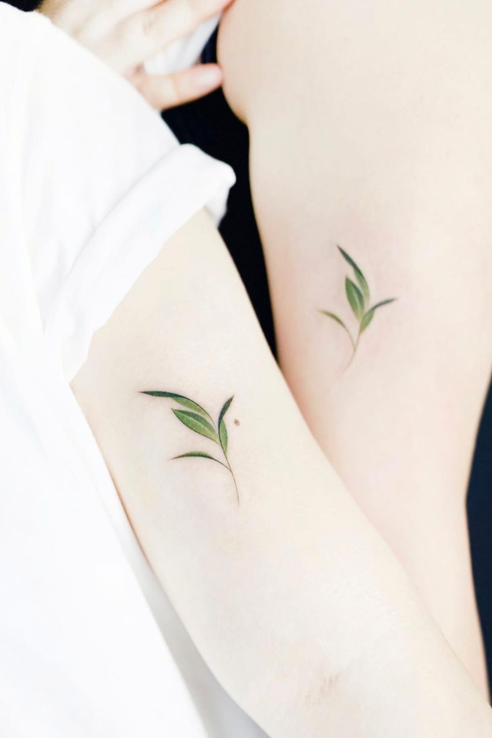 Leaf Friendship Tattoo