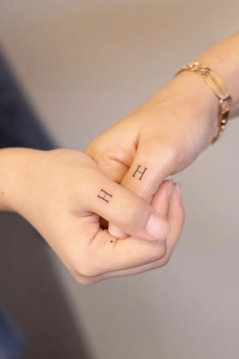 Letter Friendship Tattoo