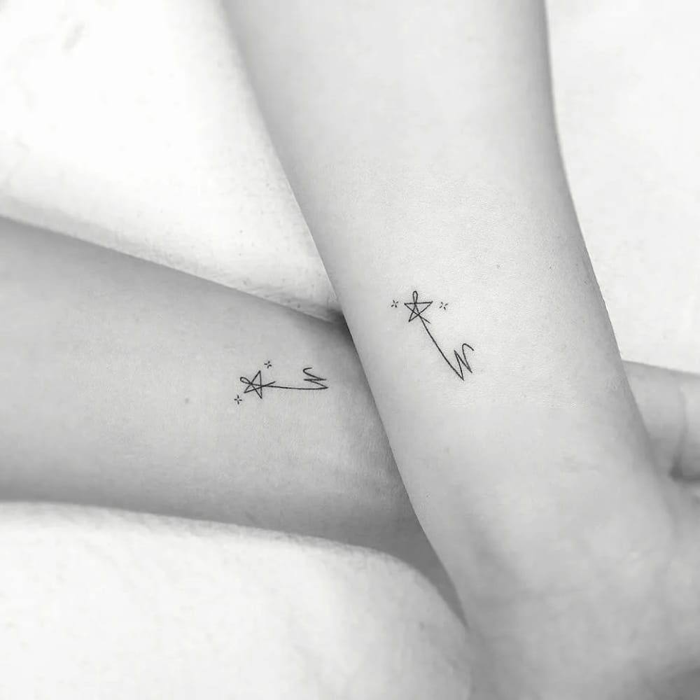 Star Friendship Tattoo